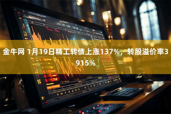 金牛网 1月19日精工转债上涨137%，转股溢价率3915%